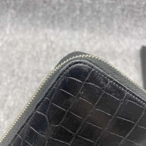 YSL Yves Saint Laurent Zippy Black Wallet lux340-100125 - Picture 10 of 14